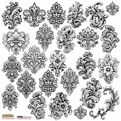 AUFKLEBER - ScrapLove - Ornaments 1 - Ornamente