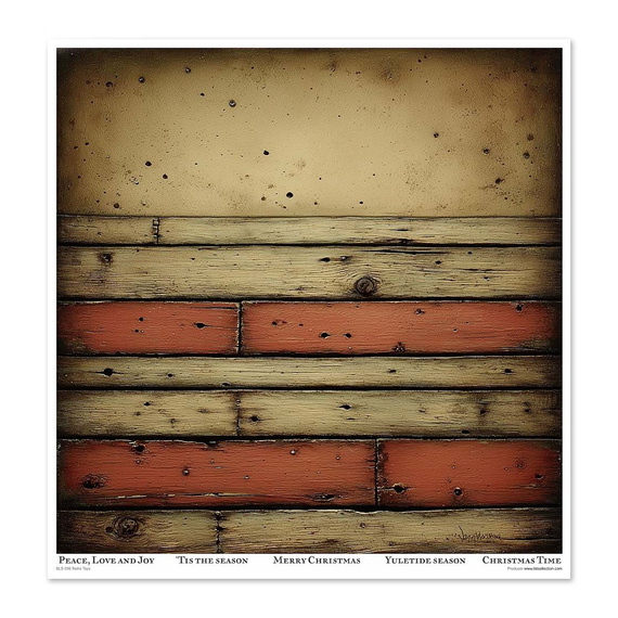 ITD COLLECTION Scrapbooking Papier Set 30x30 cm - Retro Toys