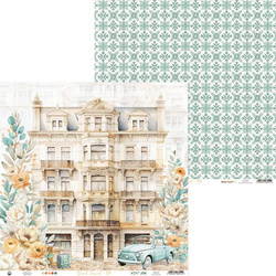 P13 30,5x30,5cm doppelseitig Scrapbooking Paper Designpapier 240g, Travel Journal 04