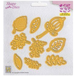 NELLIES Stanzform Präge Stanzschablone Scrapbooking Cutting Die, Blätter SD201