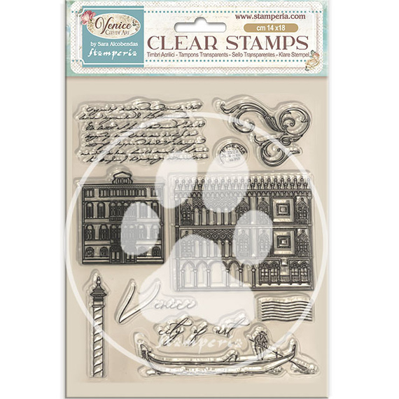 STAMPERIA Clear Stamps - Venice Elemente