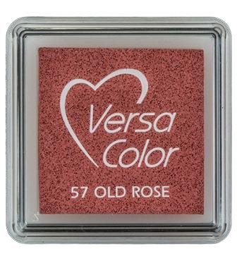 TSUKINEKO - Pigment Stempelkissen - Versa Color small 2,5 x 2,5 cm - Old Rose
