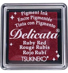 Metallic-Tinte TSUKINEKO Delicata Small - Ruby Red - Rubirot