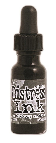 Distress Ink Reinker - Stempeltusche zum Nachfüllen - Hickory Smoke 
