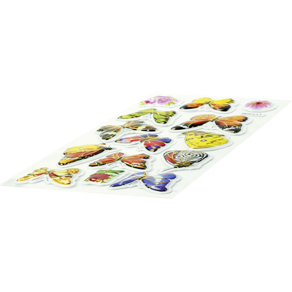 Kryształki samoprzylepne 6mm 260szt Crystal