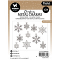 Metall-Anhänger - Metal Charms - Schneeflocken - Studio Light