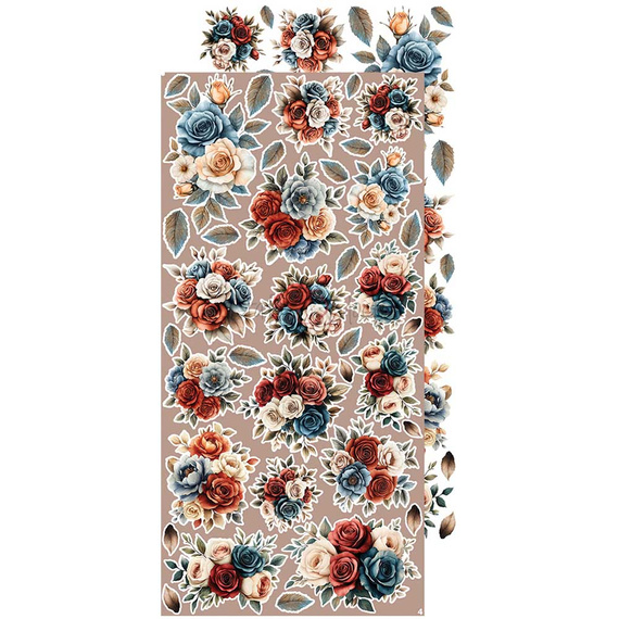 Scrapbooking Zubehör Set - Craft o'clock - Timeless Grace - Flowers & More