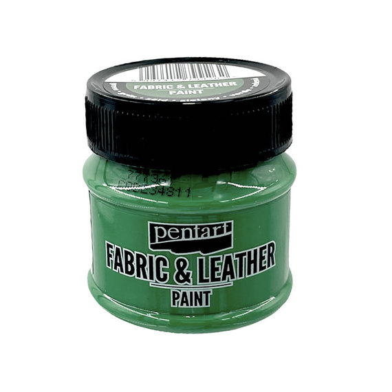 PENTART - Farbe für Textil und Leder 50 ml - grün