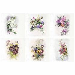 ITD Reispapier Decoupage SET Bastelpapier, idyllische ländliche Aussicht RSM071