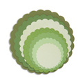 SIZZIX Stanzform Präge Stanzschablone Cutting Die, Circles scallop 657552