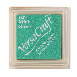 Tsukineko VersaCraft Small Pigmentstempelkissen für Stoff, Leder, Papier - Mint Green