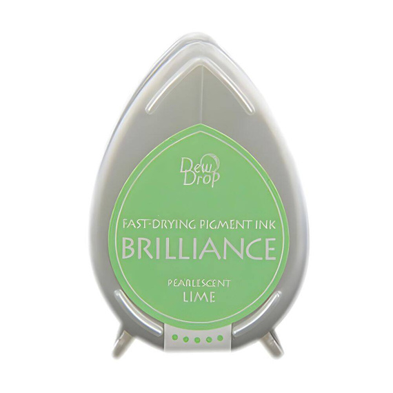 Brilliance Drop TSUKINEKO - Perlglanz-Limette - Tsukineko