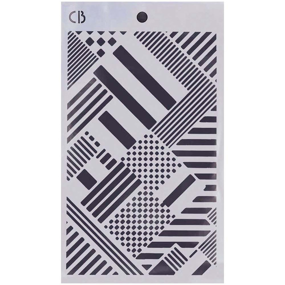 CIAO BELLA Mixed Media Triple Layer Stencil LaMania 3 designs Schablone STENCIL -  Set 6 