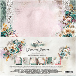 ALCHEMY OF ART Set 30x30cm Scrapbooking Papier, Dreamy Dreams