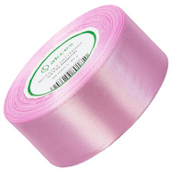 Violettes rosa Satinband 38mm - 32mb