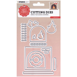 STUDIO LIGHT - Stanzform Präge Stanzschablone Cutting Die, Fireplace