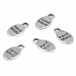 Metallanhänger - Handgemachtes 8x15 mm - 5 Stk