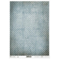 Reispapier für Decoupage in Punkten ITD-R1739 - A4 