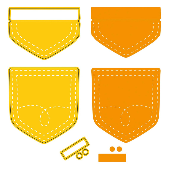 Stanzform Präge Stanzschablone Cutting Die - Nellie`s - SD342 Tasche