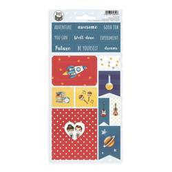 P13 Craft AUFKLEBER Dekor Stickers für Bullet Journal Scrapbooking, You can be 01 10,5 x 22cm