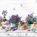 SERVIETTEN 1 Stück Motivservietten Decoupage Napkin 33x33cm, Lavender Farm in Provence