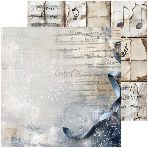 Scrapbooking Papier Set 20x20 - Craft o'clock - Melody of My Soul mix