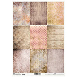 ITD Reispapier Decoupage Bastelpapier R2028 Feuer, Vier Elemente - Feuer, Hintergründe