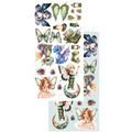 ALCHEMY OF ART 15x30cm doppelseitig Scrapbooking Papier 250g, The world of fairies