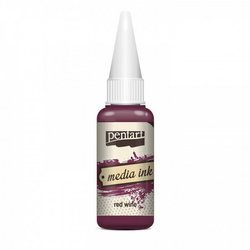 PENTART - Tinte auf Alcoholbasis - Media Ink - Rotwein 20ml