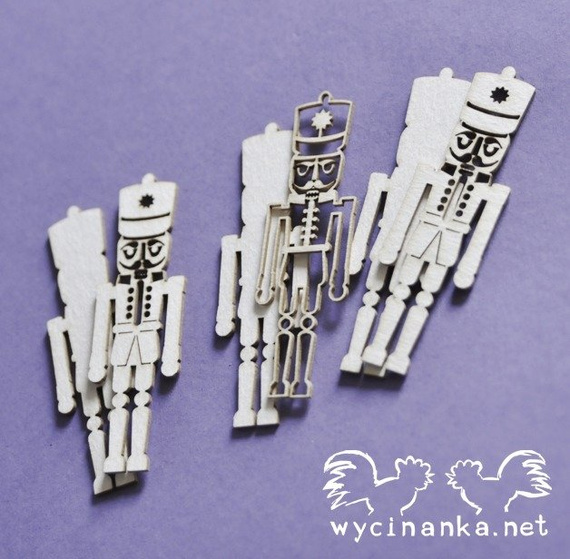 WYCINANKA - CHRISTMAS NOSTALGY - Nussknacker 6cm