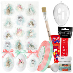 Decoupage-Starterkit für Ostereier