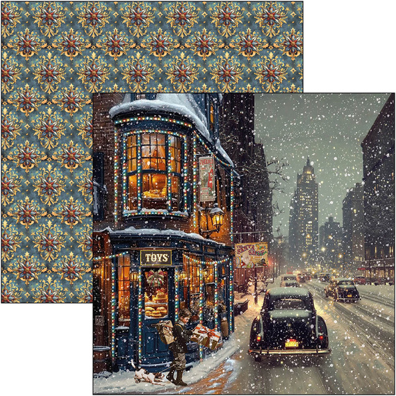 Scrapbooking Papier Set 30x30 cm – Paper Pad - Bastelpapier - Ciao Bella – Toy Shop