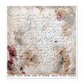 ITD COLLECTION Scrapbooking Papier Set 30x30 cm  - Winter's Tale in red
