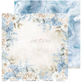 CRAFT OCLOCK 24 Blatt 20x20cm doppelseitig Scrapbooking Papier, Something Blue