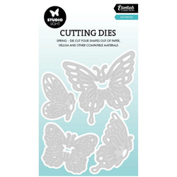 Stanzschablone – Cutting Die für Papier - StudioLight - Butterflies Schmetterlinge