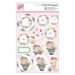 Blatt mit Elementen - Anita's - Blumen für Mutti