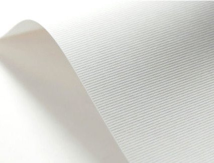A4 Elfenbens Gestreiftes Papier 246g weiß - 20 s