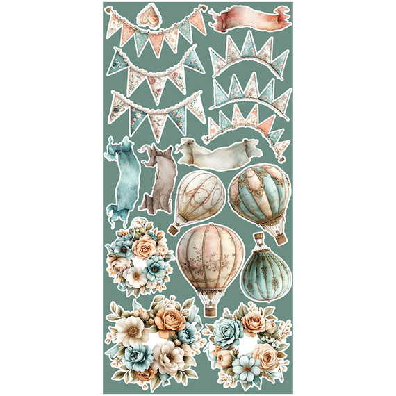 Scrapbooking-Zubehör-Set - Craft o'clock - Sprites of Harmony - MIX