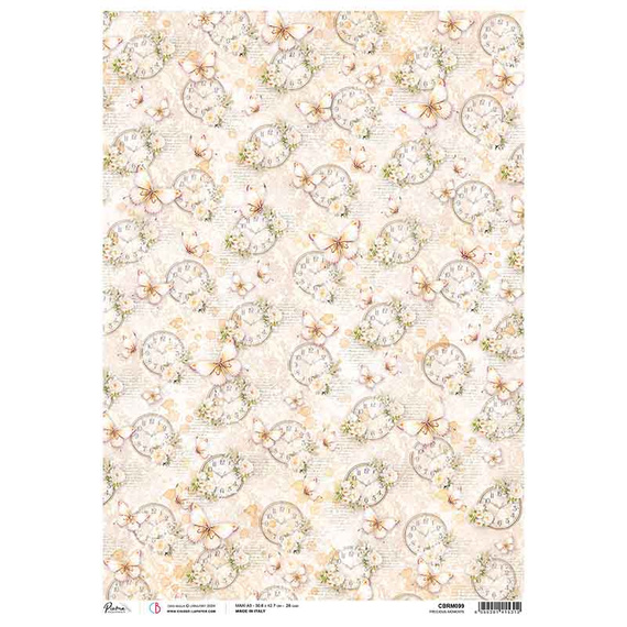 CIAO BELLA Reispapier Decoupage Bastelpapier Softpapier, Precious Moments