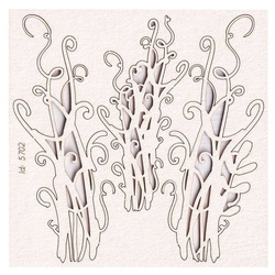 Dekorpappe Die Cut Chipboard Tagtraum Zweige 02 - Zweige 02 - Scrapiniec