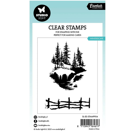 Transparenter Stempel - StudioLight - Winterscape