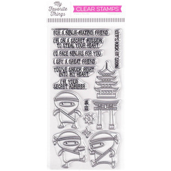 MY FAVORITE THINGS Transparenten Stempel - Ninja-mazing
