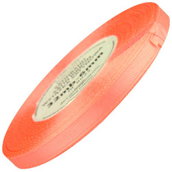 Satinband 6 mm - lachs - 32 lfm