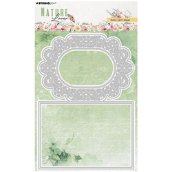 STUDIO LIGHT - Stanzform Präge Stanzschablone Cutting Die - Doily card shape