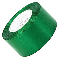 Dunkelgrünes Satinband 50mm - 32mb