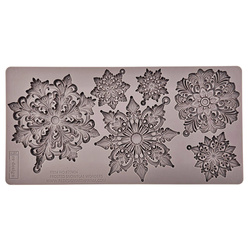 PRIMA SILIKONFORM Mold Abformen Gießen Mould, Frosted Snowflake