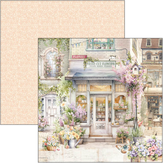 CIAO BELLA Satz 11Stk 30x30cm doppelseitigen Scrapbooking Papier -  Flower Shop