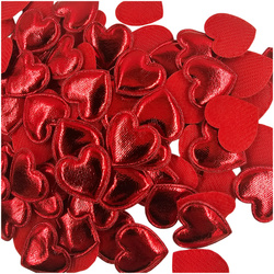 Dekorative Stoffherzen 2 cm - 100Stück