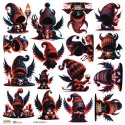 AUFKLEBER - ScrapLove - Cute Devil 1