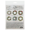 Scrapbooking-Bastelpapier-Set reis - ITD - RSM141 Weihnachtsgirlanden
